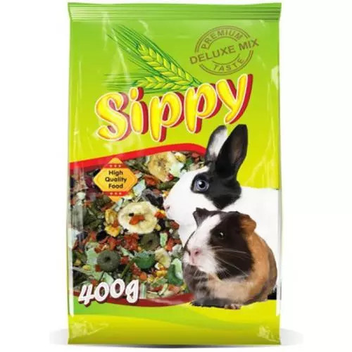 Sippy deluxe krmivo pro králíky a morčata 400g