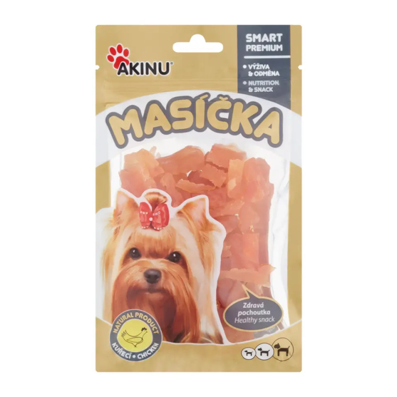 Akinu Masíčka pamlsky drůbeží 75g