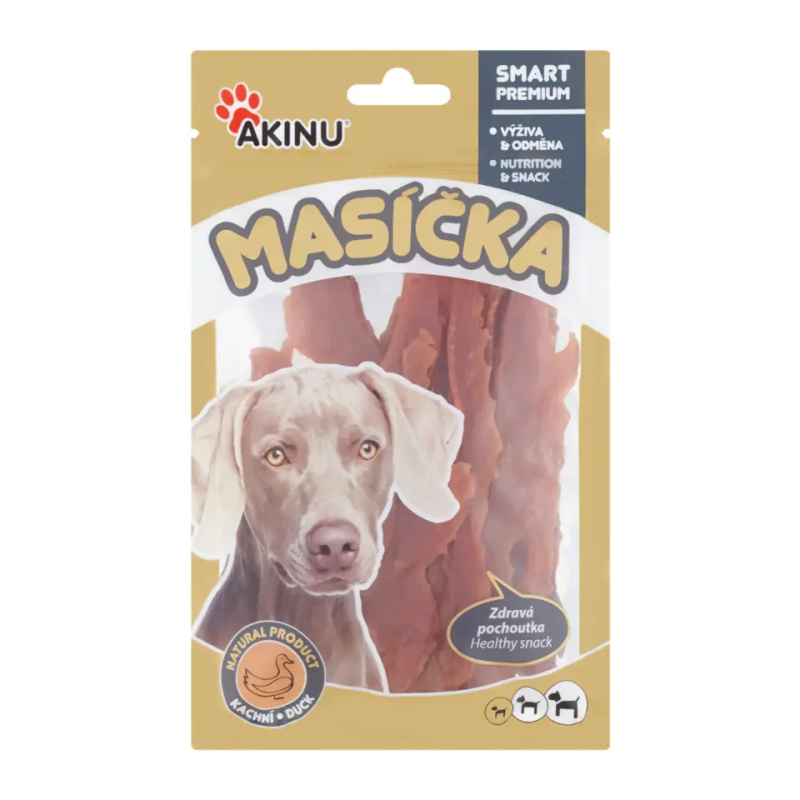 Akinu Masíčka pamlsky kachní 75g