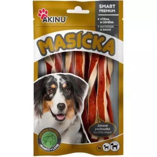 Akinu Masíčka pamlsky jehněčí 75g