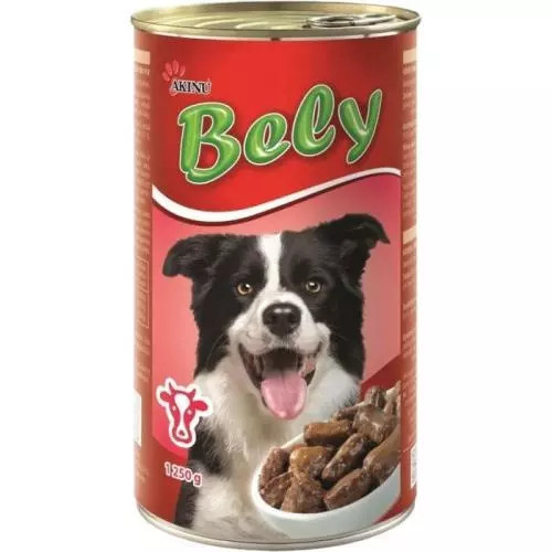 Bely kousky v omáčce s hovězím p 1,25kg