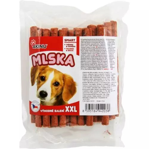Akinu Mlska pamlsky hovězí tyčinky 250g