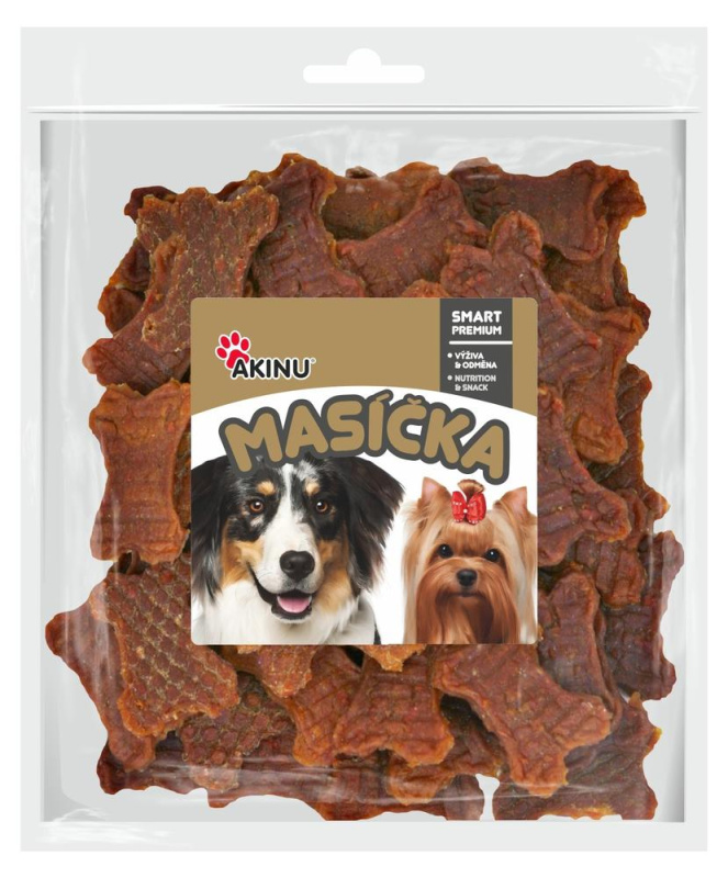 Akinu Masíčka kuřecí kostičky s karotkou 300g