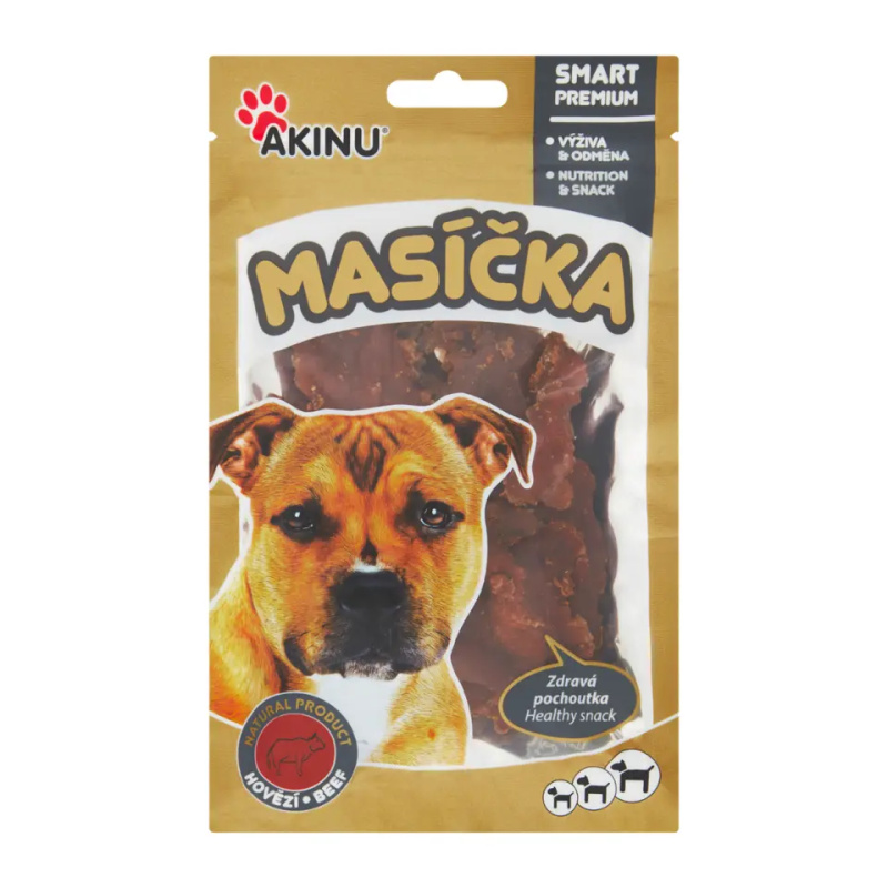 Akinu Masíčka pamlsky hovězí 75g