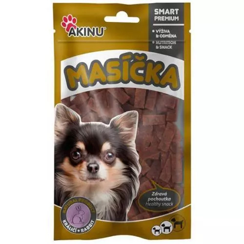 Akinu Masíčka pamlsky králičí 75g