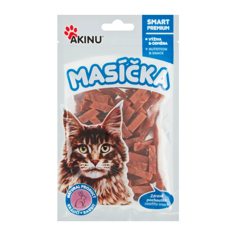 Akinu Masíčka pamlsky králičí 50g