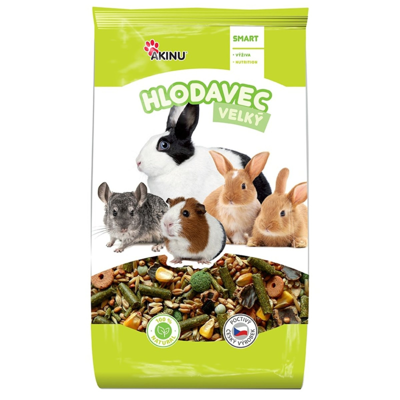 Akinu Kompletní krmení pro velké hlodavce