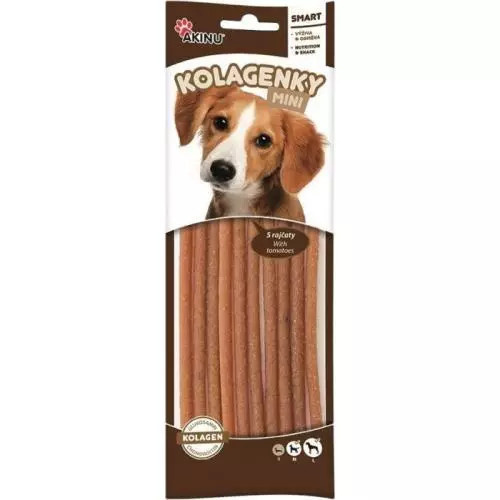Akinu Kolagenky pamlsky mini s rajčaty 75g