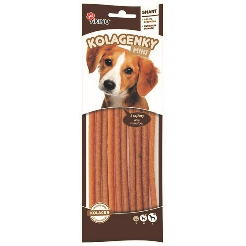 Akinu Kolagen tyčinky mini chondro glukosamin pro psy