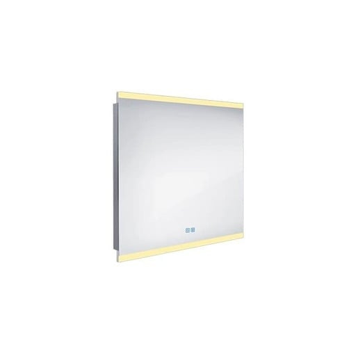 Nimco LED zrcadlo 24W, 80x70 cm se dvěma dotykovými senzory