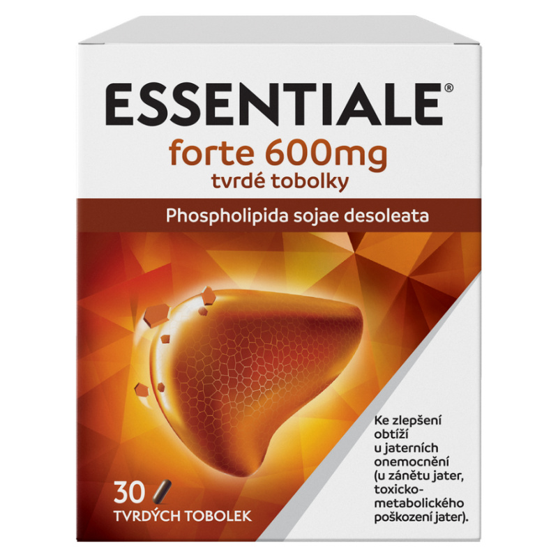 ESSENTIALE FORTE 600MG Tvrdá tobolka 30