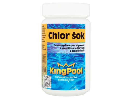 Kingpool chlor šok 1kg