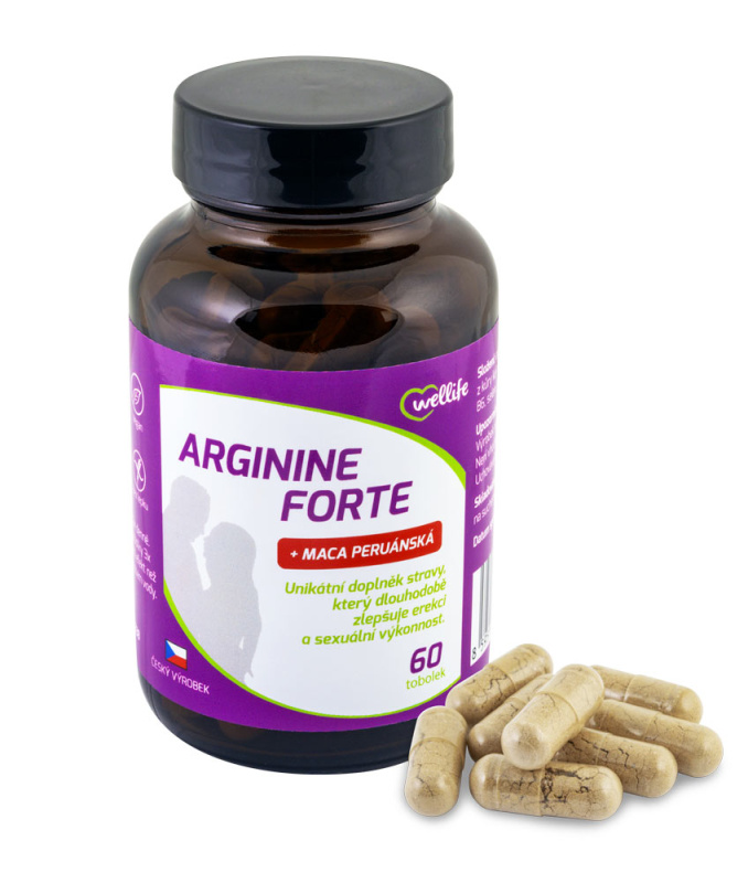 Wellife ARGININE FORTE 60 tobolek