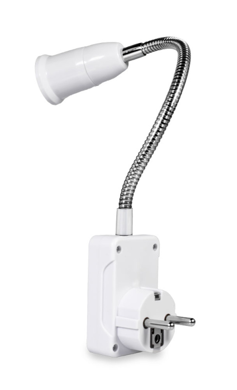Platinium Ohebný prodlužovací adaptér E27