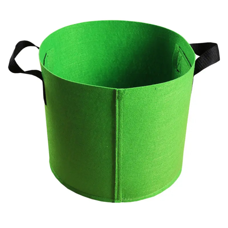 Garden King Textilní květináč ECO Veggie zelená 49 cm