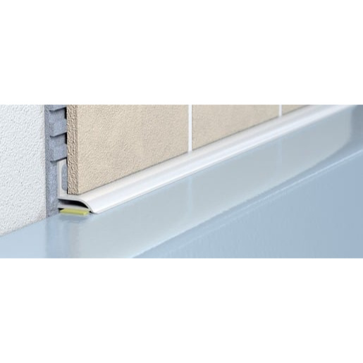 Lišta vanová Profil-EU, PVC, délka 185 cm, výška hrany 15 mm, LVP