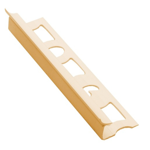 Lišta vnitřní rohová Profil-EU broskev mat, PVC, délka 250 cm, výška hrany 9 mm, LV925026