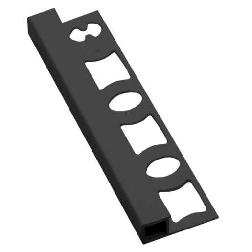 Lišta ukončovací "hranatá" Profil-EU, PVC, délka 250 cm, výška hrany 8 mm, LH82504