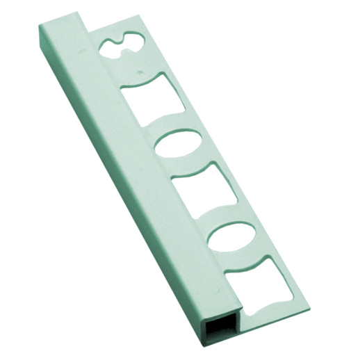 Lišta ukončovací "hranatá" Profil-EU světle zelená, PVC, délka 250 cm, výška hrany 8 mm, LH825011