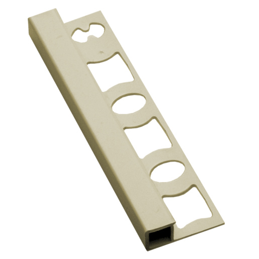 Lišta ukončovací "hranatá" Profil-EU jasmín, PVC, délka 250 cm, výška hrany 8 mm, LH825020