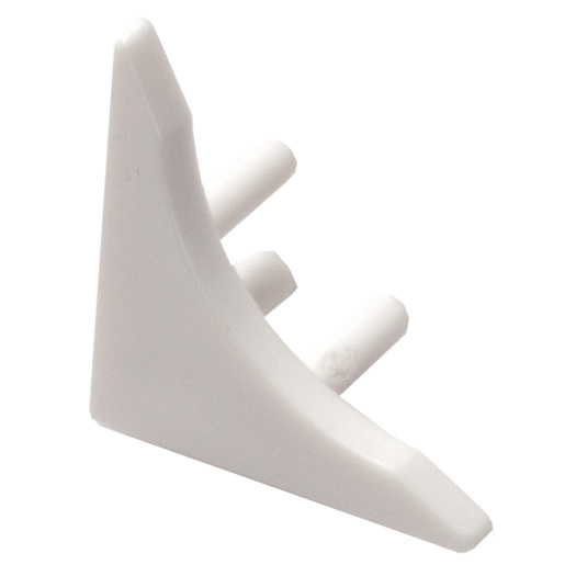 Koncovka vanová PVC bílá LVLK