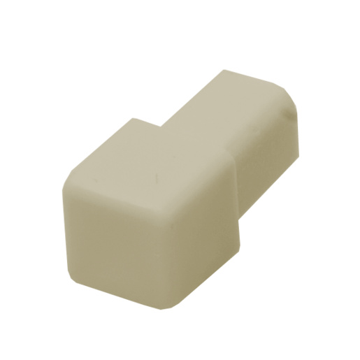 Roh k liště Profil-EU champagne, PVC, výška hrany 8 mm, LHROH8CH