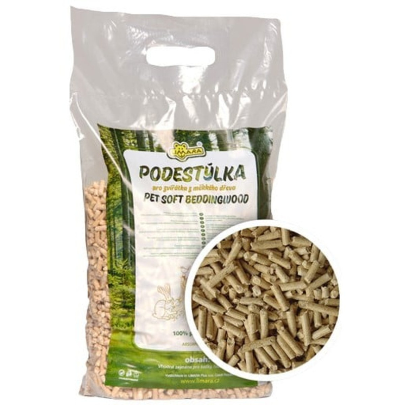 LIMARA Dřevěná podestýlka 7l/4kg