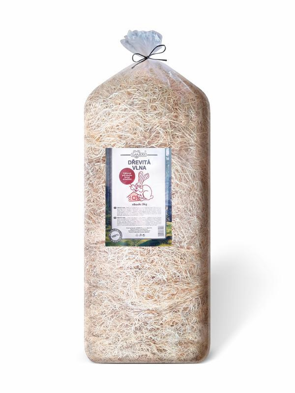 Vlna dřevitá 3kg