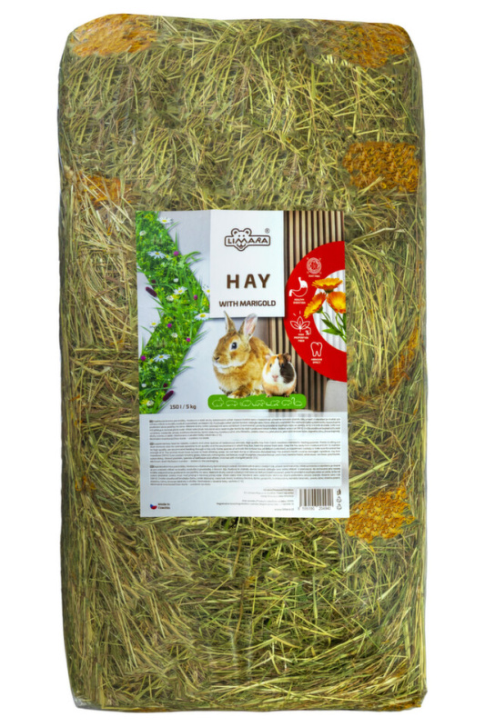 Seno s přídavkem měsíčku LIMARA 150l/5kg