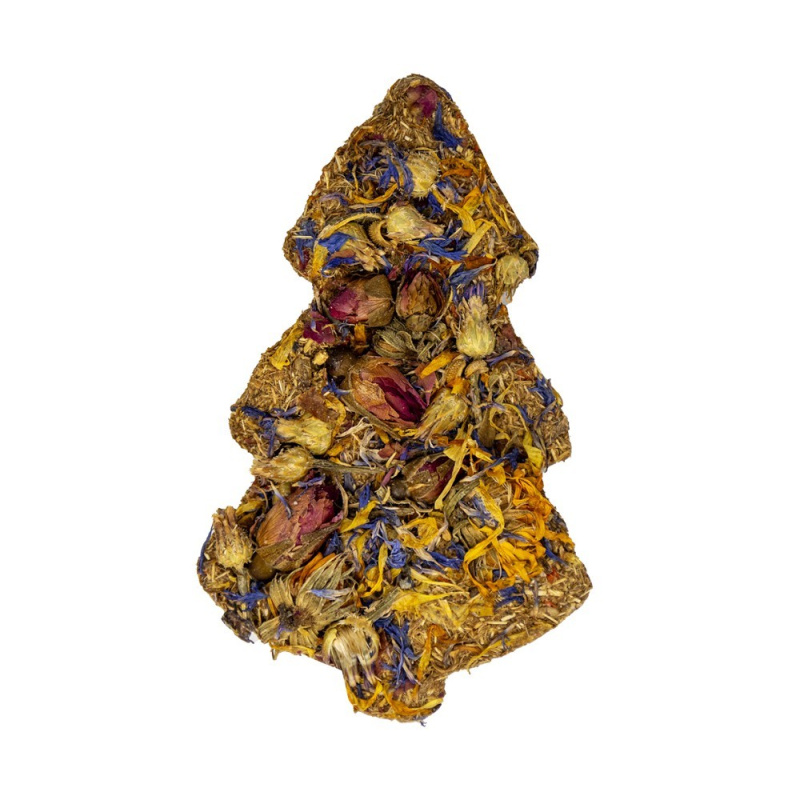 LIMARA Bezobilný bylinkový Vánoční stromeček Měsíček-Chrpa-Růže 80g