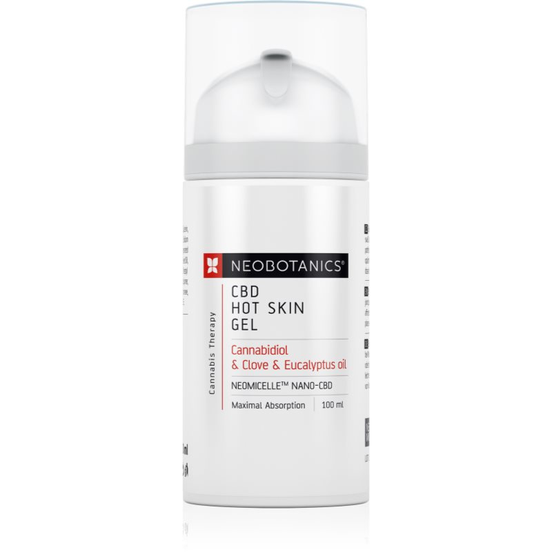 Neobotanics Hot Skin Gel s konopím, 100 ml