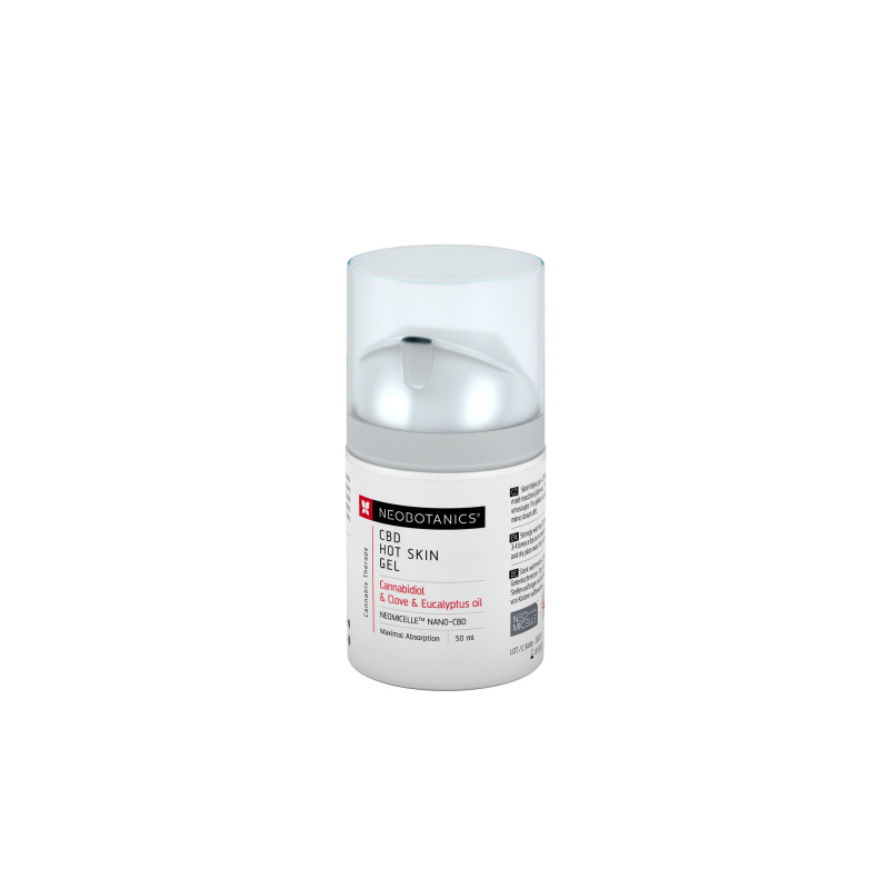 Neobotanics Hot Skin Gel s konopím, 50 ml