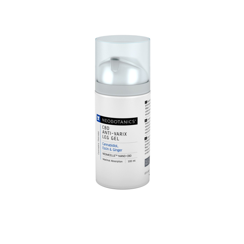 Neobotanics Anti-Varix Leg Gel s konopím na těžké nohy s křečovými žilami, 100 ml