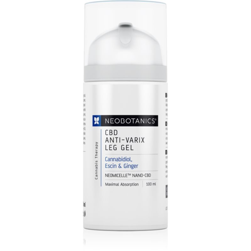 Neobotanics Anti-Varix Leg Gel s konopím na těžké nohy s křečovými žilami, 100 ml