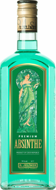 Rudolf Jelínek Absinth R.Jelínek 70 % 0,7 l