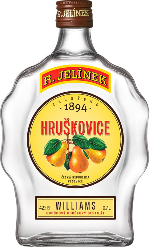 Hruškovice Williams Budík 42 % 0,7 l Rudolf Jelínek