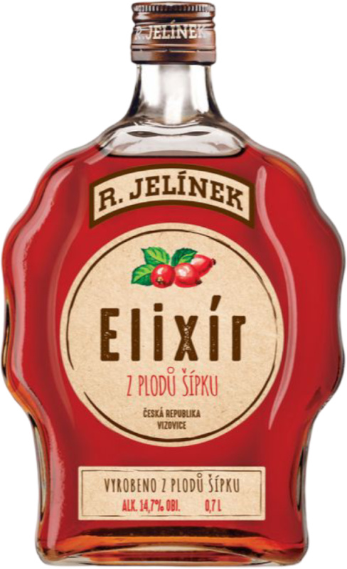 Rudolf Jelínek Elixír z plodů šipků 0,7l 14,7%