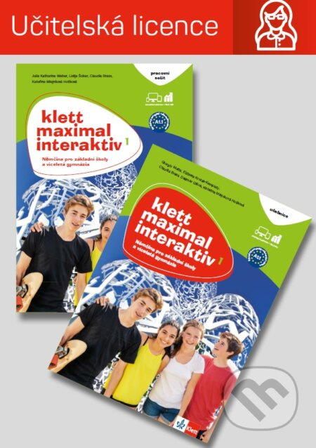 Klett Maximal interaktiv  ONLINE UCI.LICEN 5R - kniha z kategorie Jazykové učebnice a slovníky