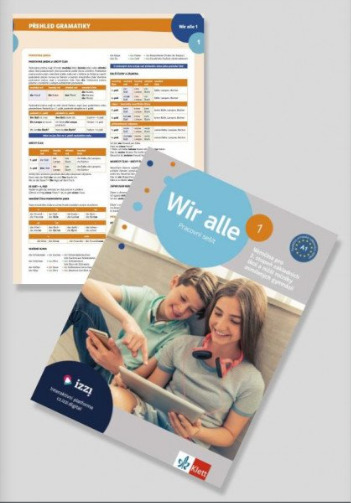 Wir alle 1 (A1) – barevný pracovní sešit + gram. přehled Klett nakladatelství