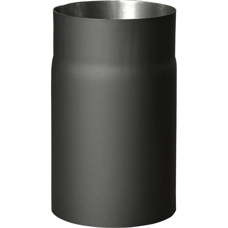 Roura kouřová silnostěnná černá, pr. 130 mm, délka 25 cm