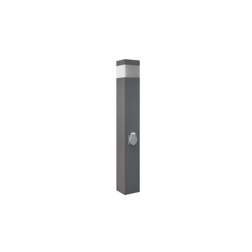 German Sloupkové osvětlení GARD / 60 W / hliník/plast / černá Varianta: ivi1