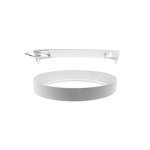 Rámeček na přisazenou montáž downlightu Panlux pro 18 W kruhový bílá