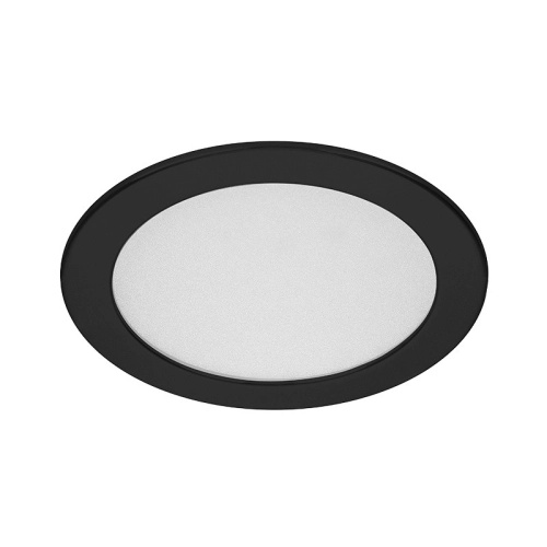 Svítidlo LED Panlux kruhové 6 W černá