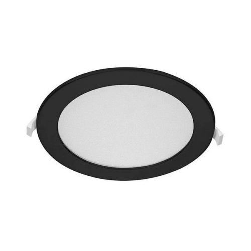 Svítidlo LED Panlux kruhové 18 W černá