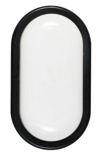 Svítidlo LED Panlux Oval LED Eco 6 W 600 lm černá