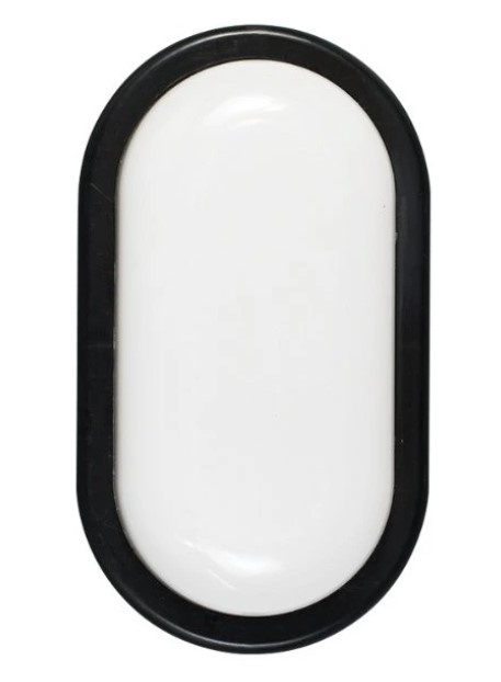 Svítidlo LED Panlux Oval LED Eco 12 W 1 200 lm černá