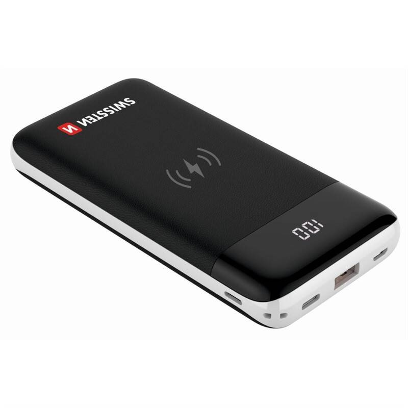 Powerbanka Swissten All-In-One / 10000 mAh / černá Varianta: ivi1