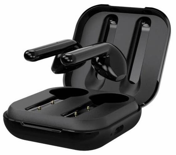 Bezdrátová sluchátka Swissten Flypods / 20-20000 Hz / 32 ohmů / Bluetooth 5.0 / černá Varianta: ivi1