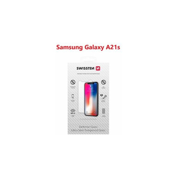 Swissten 2.5D tvrzené sklo Samsung Galaxy A21s