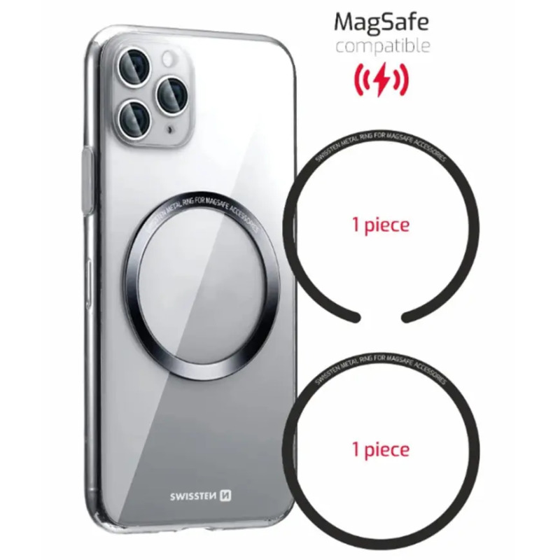 Set kovových podložek Swissten (MagSafe)